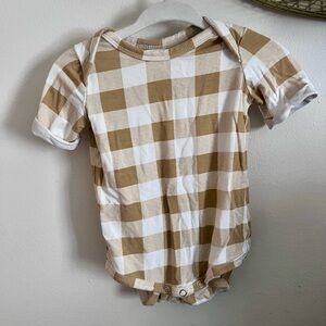 Kate Quinn checkered onesie